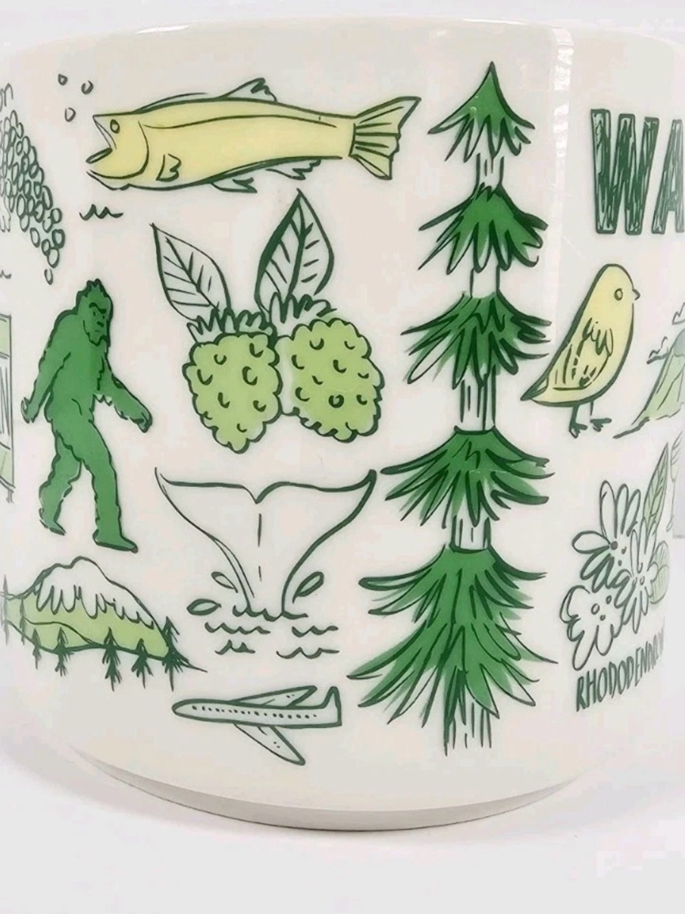 Starbucks Coffee Mug WASHINGTON Been There Series 14oz Evergreen State - Picture 3 of 5